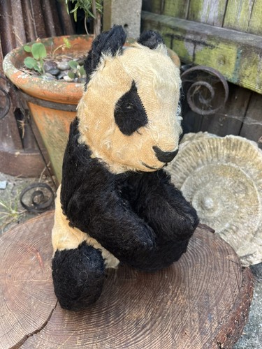 Vintage panda bear - panda,