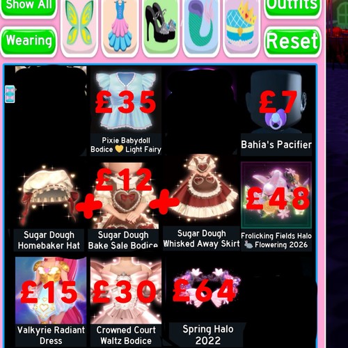Royale high ingame items - ingame,