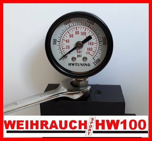 Regulator pressure test gauge - test,