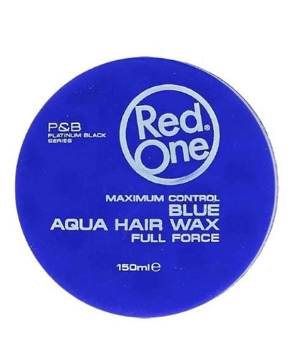 Red one blue aqua - hair, gel