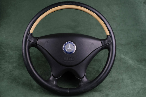 Rare full leather steering - full,
