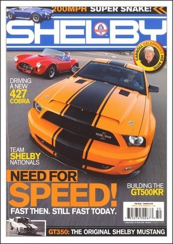 2008 shelby american annual - shelby,