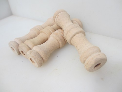 Vintage wooden turned columns - vintage,