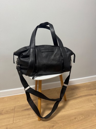 Storksak bugaboo leather - leather, black