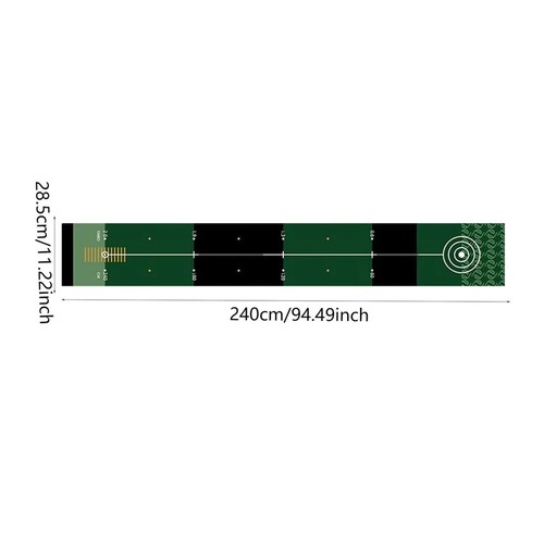 Golf putting mat - mat, set