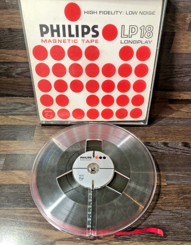 One used philips reel to - one,