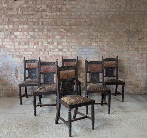 Set antique jacobean - of,