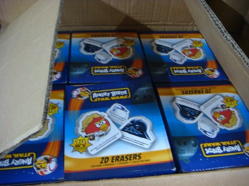 Angry birds star wars erasers - angry,