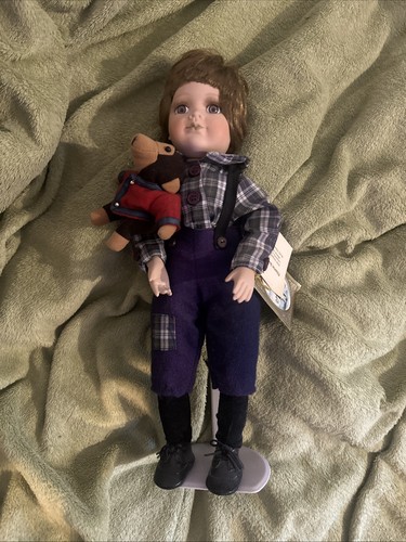 Alberon vintage porcelain doll - alberon,