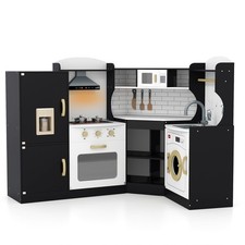 Kids Wooden Toy Kitchen with