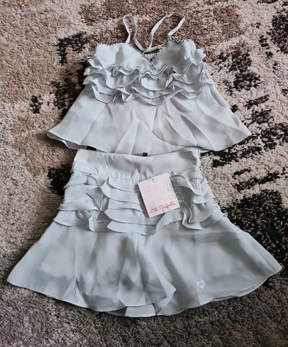 Girls lili gaufrette two piece - lili,
