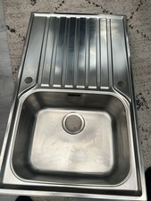 Franke Ascona 1 Bowl Stainless Steel Inset Sink 860mm x 510mm (79251) 