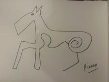 Abstract Horse  - Signed