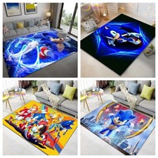 Sonic/The Hedgehog/Non Slip Floor Rug Carpets Living Room Bedroom Home Decor Mat