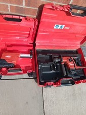hilti te 6-a36v sds hammer drill cordless 36v breaker body + te drs-6-a dust col