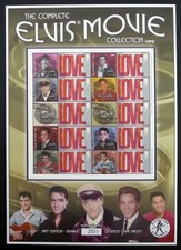 2004 GB Smiler Sheet Elvis Presley The Complete Movie Collection 1962-1964 - MNH