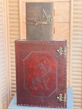 Leather 3/4 Ring Binder