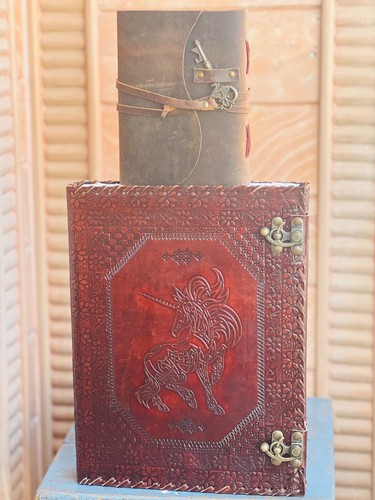 Leather ring binder - ring,