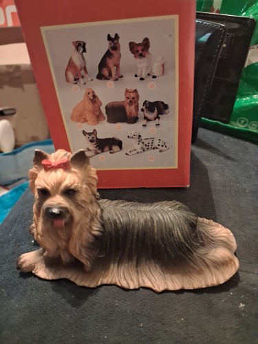 Yorkshire terrier hand painted - yorkshire,
