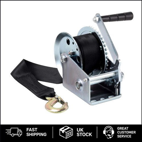 Heavy duty trailer winch - trailer, strap