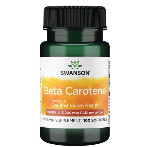 Swanson beta carotene 000iu - swanson, 10,000iu