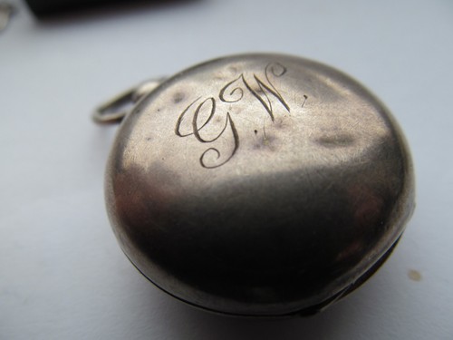 Silver hallmarked sovereign - silver,