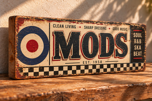 Mods sign skinhead - skinhead, soul