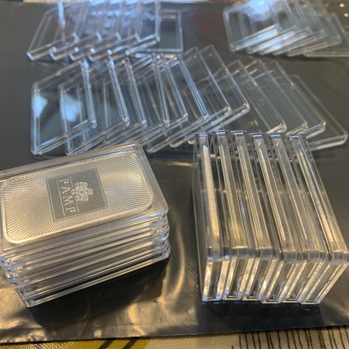 Silver bar cases 1oz pamp - x,
