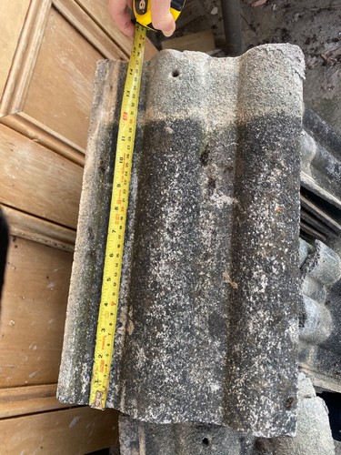 Double roman roof tiles - double, 200