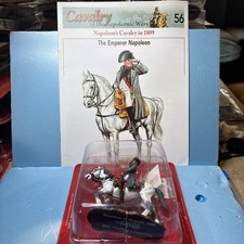 Del Prado-Napoleonic at War, Cavalry Figure and Book  Emperor Napoleon 56