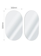 aurora 300x500mm oval framless