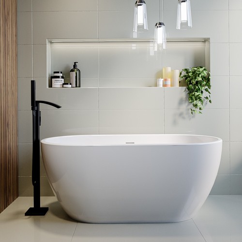 Freestanding double ended bath - freestanding,
