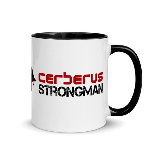 Cerberus strongman mug - cerberus,