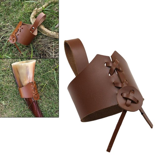 Drinking horn cup holder - drinking,
