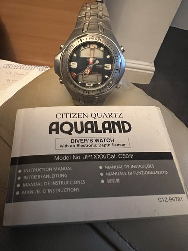 Citizen aqualand dive watch - dive,