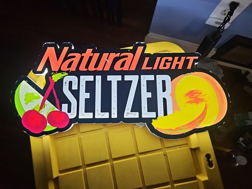 Natural light seltzer - seltzer,, led