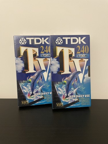 Tdk 240 vhs tapes 4 - vhs,
