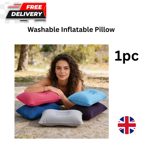 Camping pillow inflatable - pillow,
