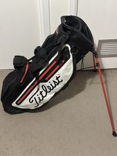 Titleist Players 4 Plus StaDry Golf Stand Bag Black Red White Excellent Cond..
