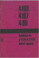 Perkins Diesel Engine 4.108 4.107 & 4.99 Operators Manual