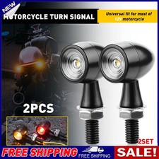 4x LED Motorcycle Bullet Mini