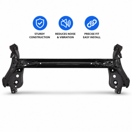 Rear axle subframe - axle,