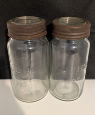 2 x Vintage Kilner Jars (Original Version)