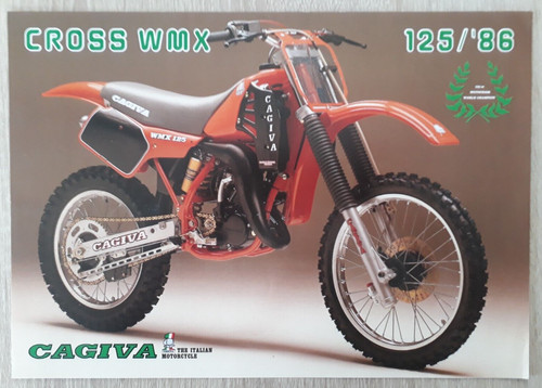 Cagiva cross wmx 125 brochure - cagiva,