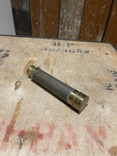 Antique French Brass & Wood