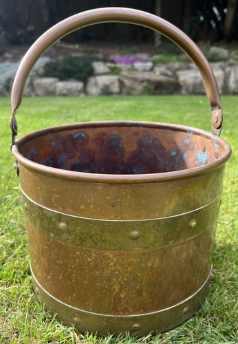 Copper brass bound coal - copper, &