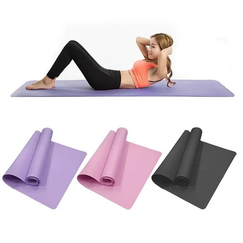 Thick gym exercise mat yoga - thick,
