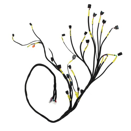 Tucked engine wiring harness - engine,