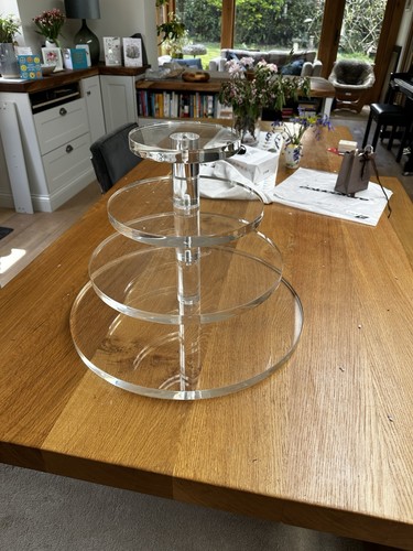 Cake stand tier perspex - cake, 4