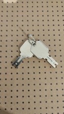 Forklift Keys, suits Hyster Yale CAT (#6T2663,186304,1430,166), 2 keys supplied